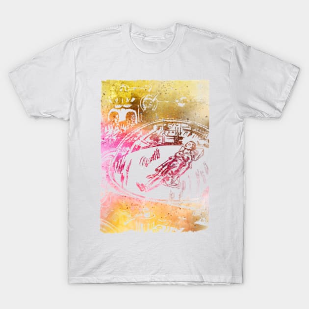 Space Specimen in Sunset T-Shirt by SaintReclusia